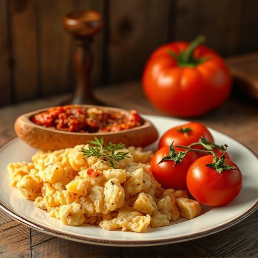 Photo of Pap and Sheba, pap and tomato sheba served on a plate